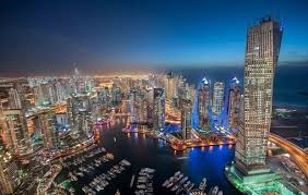 نخيل العقارية تطلق ثلاث علامات فندقية جديدة بدبي صورة أرشيفية لمدينة دبي Dubai Dubai City Glittering Lights
