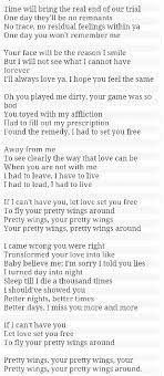 Let Love Set You Free Pretty Wings Maxwell Wings Lyrics Best Song Lyrics Pretty Wings