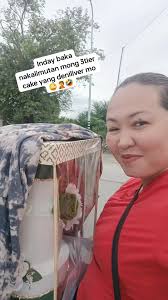 Paano mag deliver ang naka motor 😅🙈 ng 3tier wedding cake