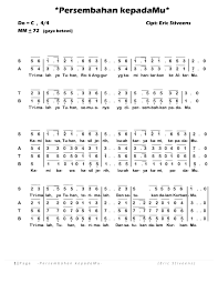 Pengumpulan uang persembahan dalam upacara ibadah (misa kudus dan sebagainya). Persembahan Kepadamu Gaya Betawi Lagu Persembahan Katolik Satb Karya Lagu Gereja Satb