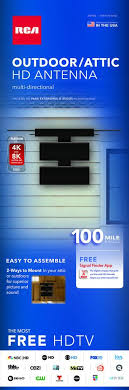 That's where our free antenna point app comes in. Rca Flat Multi Directional Digital Hd Outdoor Attic Tv Antenna At Menards