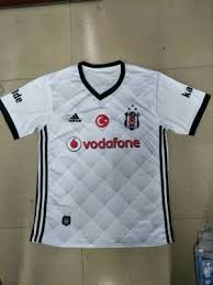 The color of the home kit is white and black. Besiktas Home Soccer Jersey Shirt 2017 18 Besiktas Benz7 Best Discount Soccer Jerseys Cheap Kit Store