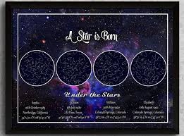 Star Map By Date Night Sky Custom Star Map Download Our