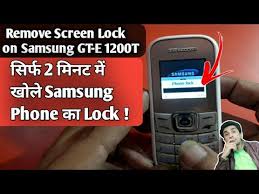 Power on your phone with a fido sim card that the phone is locked to 2. How To Unlock Samsung E1200y Phone Lock For Gsm