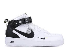 Air Force 1 Mid 07 Lv8 White Black Nike 804609 103 White Black Tour Yellow Black Nikes Nike Nike Sneakers Women