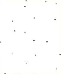 Snow Visuelle Poesie Visual Poetry Pictowords Semantic Typography Barbara Baumann Gerd Baumann Konkrete Poesie Typografie Lyrik