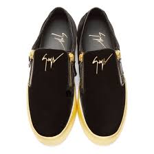 Read more giuseppe zanotti logo plaque slides. Giuseppe Zanotti Black Gold Velour London Sneakers Giuseppezanottiheels In 2019 Giuseppe Zanotti Heels Zanotti Sneakers Sneakers