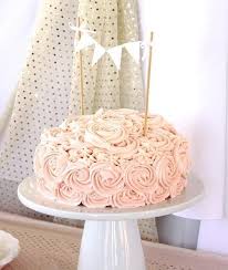These look very festive and sophisticated. Pink And Gold Baby Shower Sincerely Jean