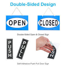 Pequot lakes police report that they took frederick heidmann into. Open Closed Sign For Business Bundle With 2 Suction Cup Pull And Push Sticker Business Signs Business Industrial