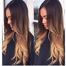 This style differs from the other popular style of balayage hair color. Human Hair Lace Front Wigs For Women With Baby Hair Ombre 150 Density Glueless Lace