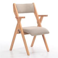 Wooden Folding Chairs Cloth Single Dining Chairs Household Back Chairs Computer Chairs Stool Armchair Discover More Reg Wooden Folding Chairs Chair Armchair