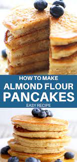 Simple Almond Flour Pancakes Only 5 Main Ingredients Recipe Gluten Free Pancake Mix Recipe Almond Flour Recipes Almond Flour Pancake Recipe