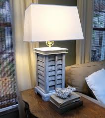 I've loved light up marquees ever since then and have been thrilled to see them growing in popularity in the decor and blogging world. Diy Vintage Shutter Lamp 029 Funky Junk Interiors