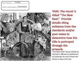 New Deal Station Activities Station Activities Cooperative Learning Groups Primary And Secondary Sources