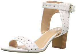 details about journee collection womens mabel open toe casual ankle strap white size 5 5 twf