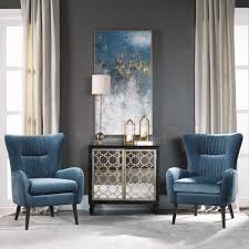 Uttermost 23158 snowden tan wing chair. Dax Accent Chair Uttermost