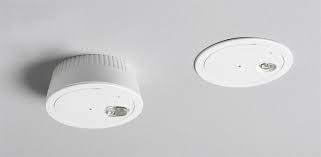 Emergency lighting is lighting for an emergency situation when the main power supply is cut and normal electrical illumination fails. Ceiling Emergency Light Emled Fagerhult Recessed Ceiling Round Led
