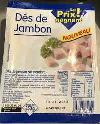 Des De Jambon Le Prix Gagnant Points Ww