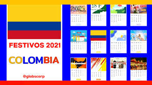 Conoce la trm oficial hoy en colombia. Calendario 2021 Colombia Con Dias Festivos Calendario De Festivos