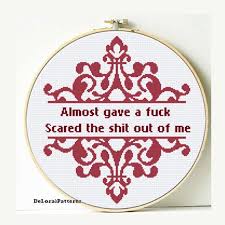 Access needlework patterns to download and you can check your pattern wherever you go. Funny Cross Stitch Pattern Sassy Naughty Curse Swear F Word Subversive Cross Stitch Modern Stitching Funy Wall Art Delorai Patterns Funny Cross Stitch Patterns Cross Stitch Funny Cross Stitch Patterns