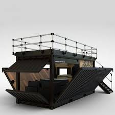 Shipping Container Kiosk Cafe Coffee 160 Sq Ft Ebay Container House Container Cafe Building A Container Home