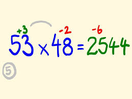 Fast Mental Multiplication Trick Multiply In Your Head Numbers Near 50 Youtube
