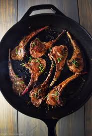 Lamb Lollipops With Garlic Rosemary Recipe Recipe Lamb Lollipops Lamb Dishes Lamb Chop Recipes