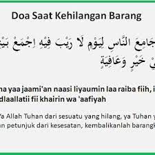 Ia pergi dengan membawa serta buku mazmur st. Doa Ditemukan Barang Yang Hilang