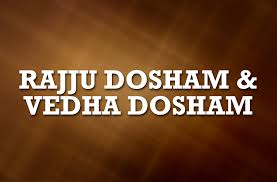 rajju dosham vedha dosham vedic astrology blog