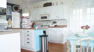 chalk painted kitchen cabinets never
