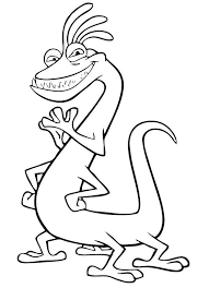 Check spelling or type a new query. Randall Monster Inc Coloring Pages Disney Coloring Pages Coloring Books Monsters Ink