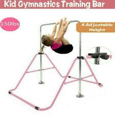 Adjustable Junior Gymnastics Bar Horizontal Training Bar Kids Kip Bar Home Gym Ebay