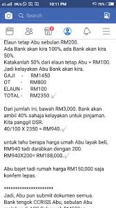 Aliff Hamid On Twitter Cara Kiraan Kelayakan Rumah Untuk Pekerja Kilang