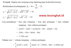Kunci jawaban ini ditujukan sebagai bahan referensi dan latihan untuk siswa dirumah yang berasal dari buku siswa kunci jawaban matematika kelas 9 semester 2 kurikulum 2013 edisi revisi 2017 Kunci Jawaban Matematika Kelas 9 Halaman 293 296 Latihan 5 2 Kosingkat