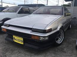 1986 corolla gts 4agze mr2 engine mounted and runs, but needs more work to finish too many parts to list spare bluetop engine, spare tranny, engine wiring harness, 3 spare dizzy, ecu, fairly new set of kyb shocks, lots of parts to lisy body has lots rust and rough, but could be. 1984 Toyota Sprinter Trueno Ref No 0120426829 Used Cars For Sale Picknbuy24 Com