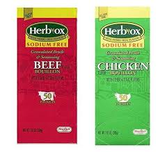 Amazon Com Herb Ox Sodium Free Bouillon Bundle Beef And Chicken 100 Total Packets Grocery Gourmet Food Gourmet Recipes Chicken Flavors Chicken Packets