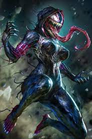 Gwenom Venom Gwen Stacy Spiderman Symbiote Poster 24X36 inches | eBay