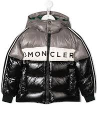 Moncler Kids Hooded Padded Jacket Farfetch Padded Jacket Moncler Jackets