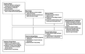 Organizational Flow Chart Of Study Sections And Tasks Within