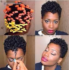 I Must Get Me Some Perm Rods And Do This Tapered Natural Hair Short Natural Hair Styles Natural Hair Styles