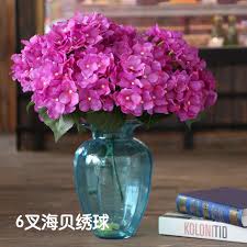 Check spelling or type a new query. China 6 Head Bouquet Fake Wedding Artificial Hydrangea Flower Home Party Dried Decor New China Artificial Flower And Fabric Flower Price