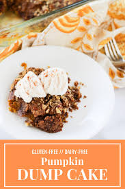 Want more recipes like this gluten free and dairy free vanilla cake? Pumpkin Dump Cake Gluten Free And Dairy Free The Fitnessista