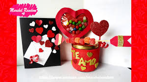 Arreglo/ancheta de amor y amistad(fácil y hermoso). Detalles De Amor Y Amistad Manualidades Diy Youtube