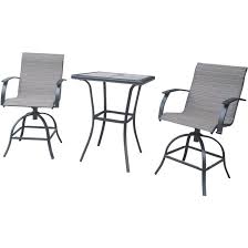 Courtyard Creations Woodridge Balcony Set 3 Pc By Courtyard Creations At Fleet Farm Outside Furniture Patio Set Balcony Chairs