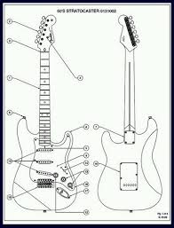 Black wire from output assy. Nz 4707 Diagrama Fender Stratocaster Schematic Wiring