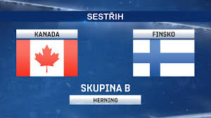 Minúte predĺženia padá rozhodujúci gól! Sestrih Utkani Kanada Finsko Ct Sport Ceska Televize