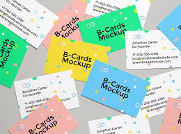 Realistic Business Cards Mockup 4 Business Card Mock Up Free Business Card Mockup Business Cards Mockup Psd