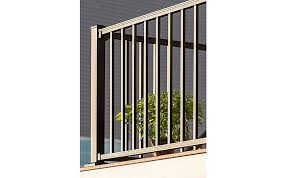 Deck tours trex signature® glass & mesh railing design. Trex Signature Aluminum Railing