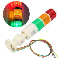 1x CNC Machine Light LED Stack Light Alarm Signal Tower Lamp W/ Buzzer