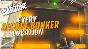 Every Secret Easter Egg Bunker Locations How To Open Them Modern War Secret Bunker Bunker Modern War